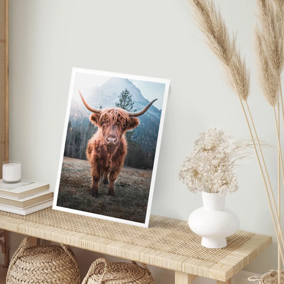 Affiche - Poster - Salutations des prairies de montagne - 40x50 cm