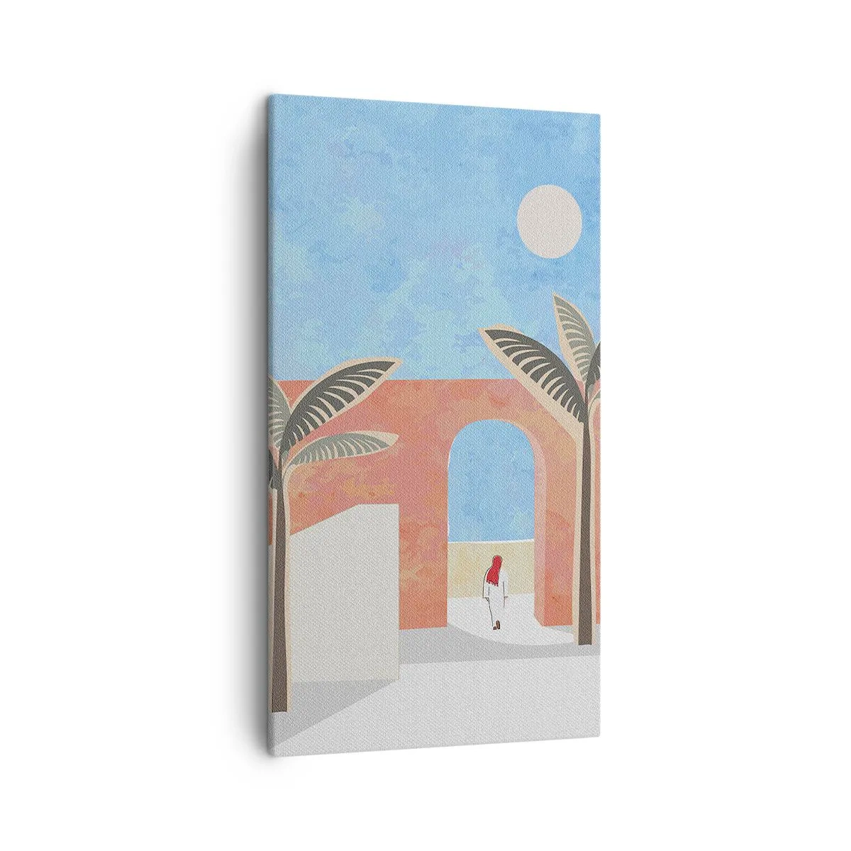 Impression sur toile - Image sur toile - Journée arabe - 45x80 cm