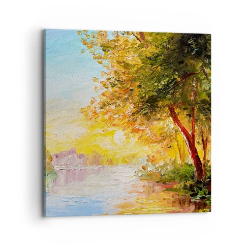 Impression sur toile - Image sur toile - Et in Arcadia ego - 70x70 cm