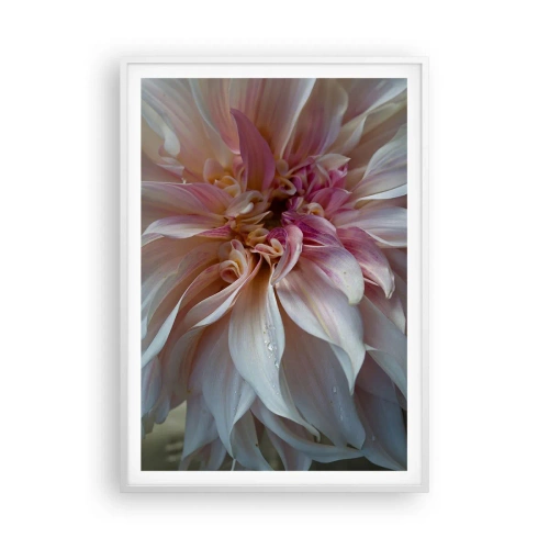 Affiche dans un cadre blanc - Poster - Fraîcheur fleurissante - 70x100 cm