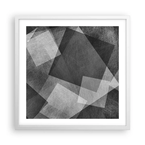 Affiche dans un cadre blanc - Poster - Le symbole éternel de durabilité et d'ordre - 50x50 cm