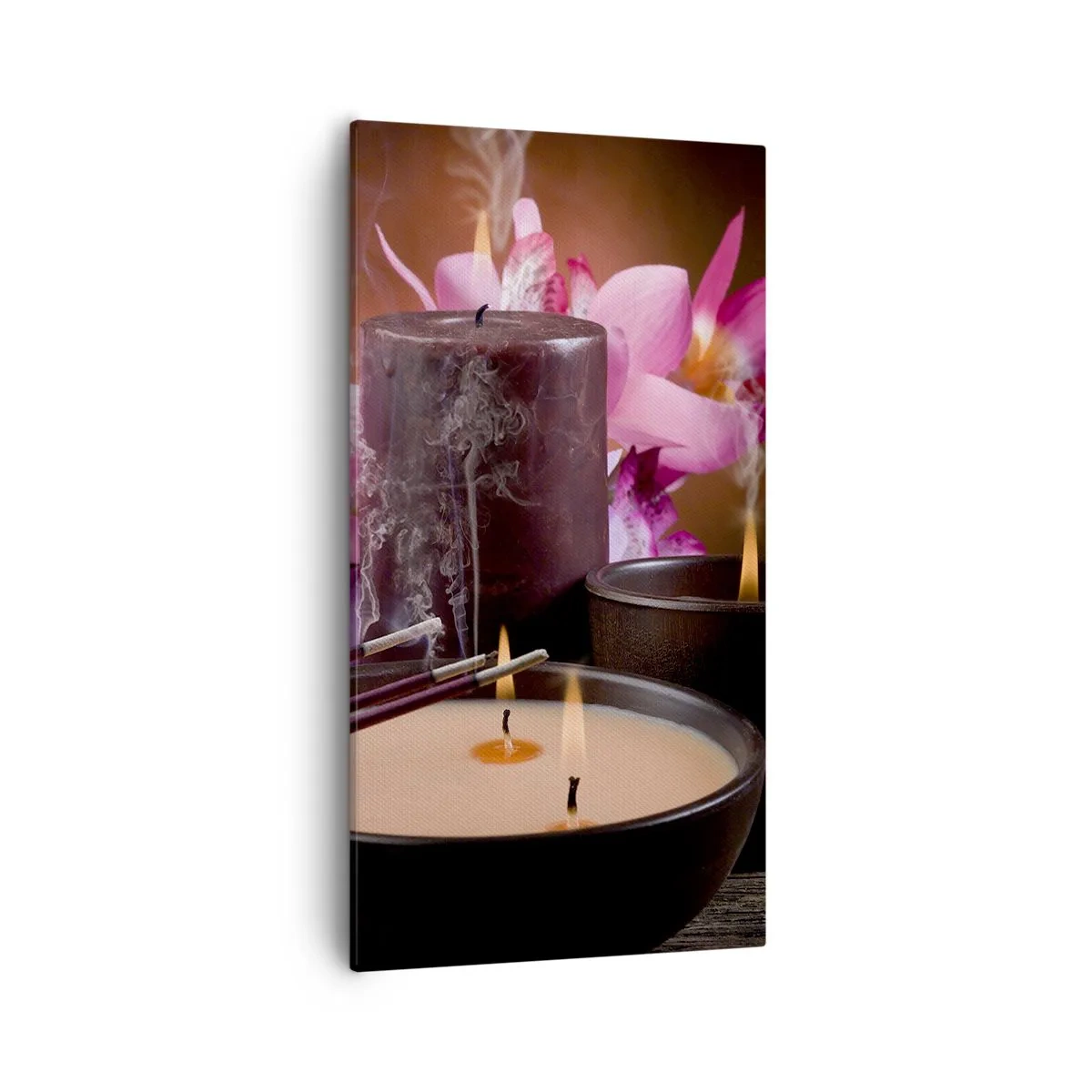 Impression sur toile - Image sur toile - Vider l'esprit, calmer le corps - 55x100 cm