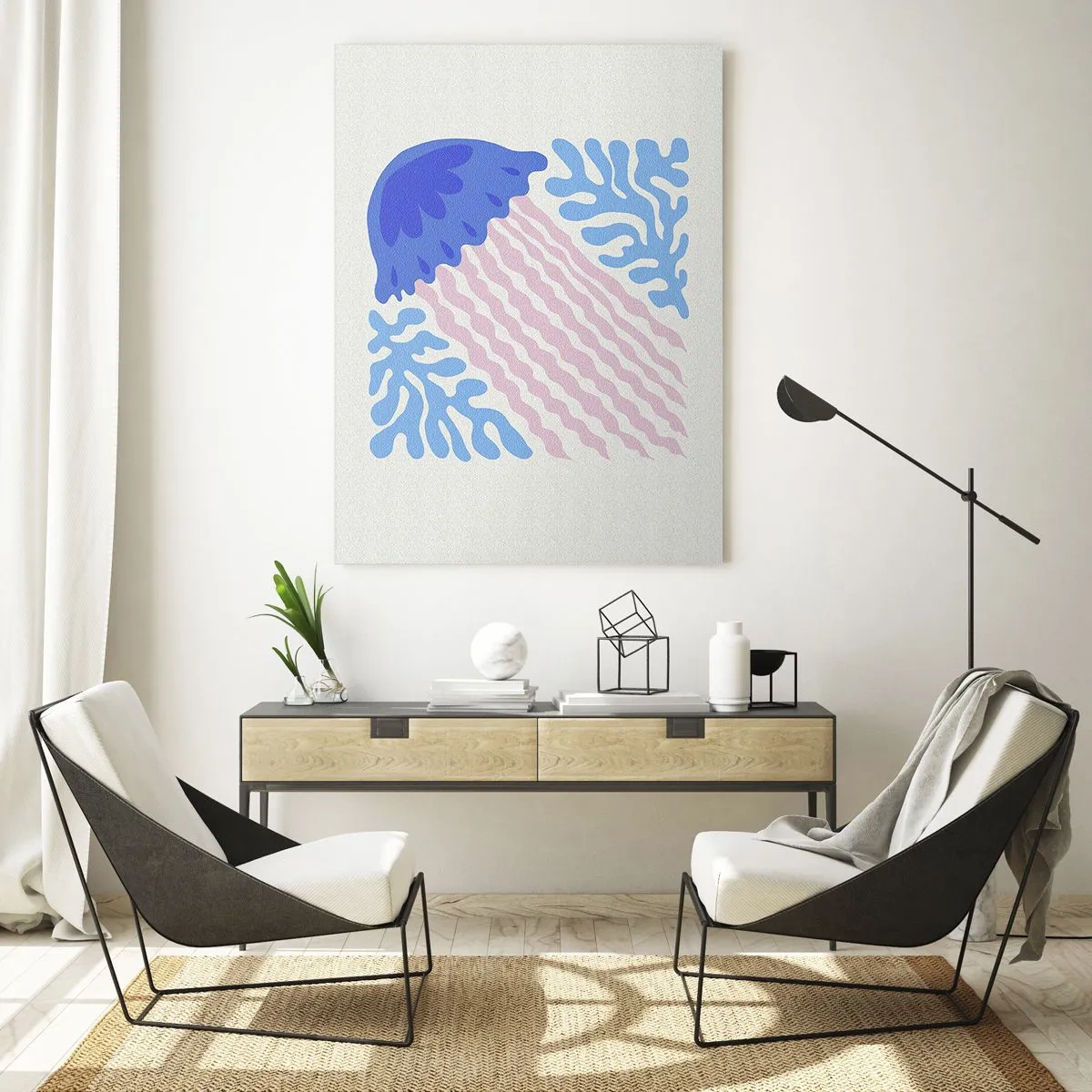 Impression sur verre - Image sur verre - Comme d'un autre monde - 80x120 cm