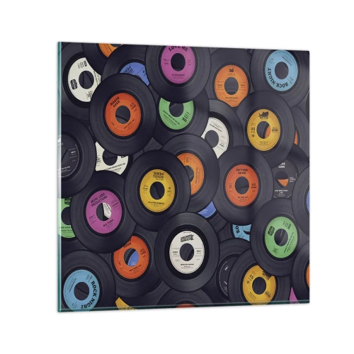 Impression sur verre - Image sur verre - Couleurs des classiques - 30x30 cm