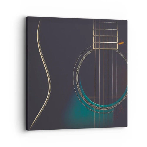 Impression sur toile - Image sur toile - Le calme avant la tempête - 30x30 cm