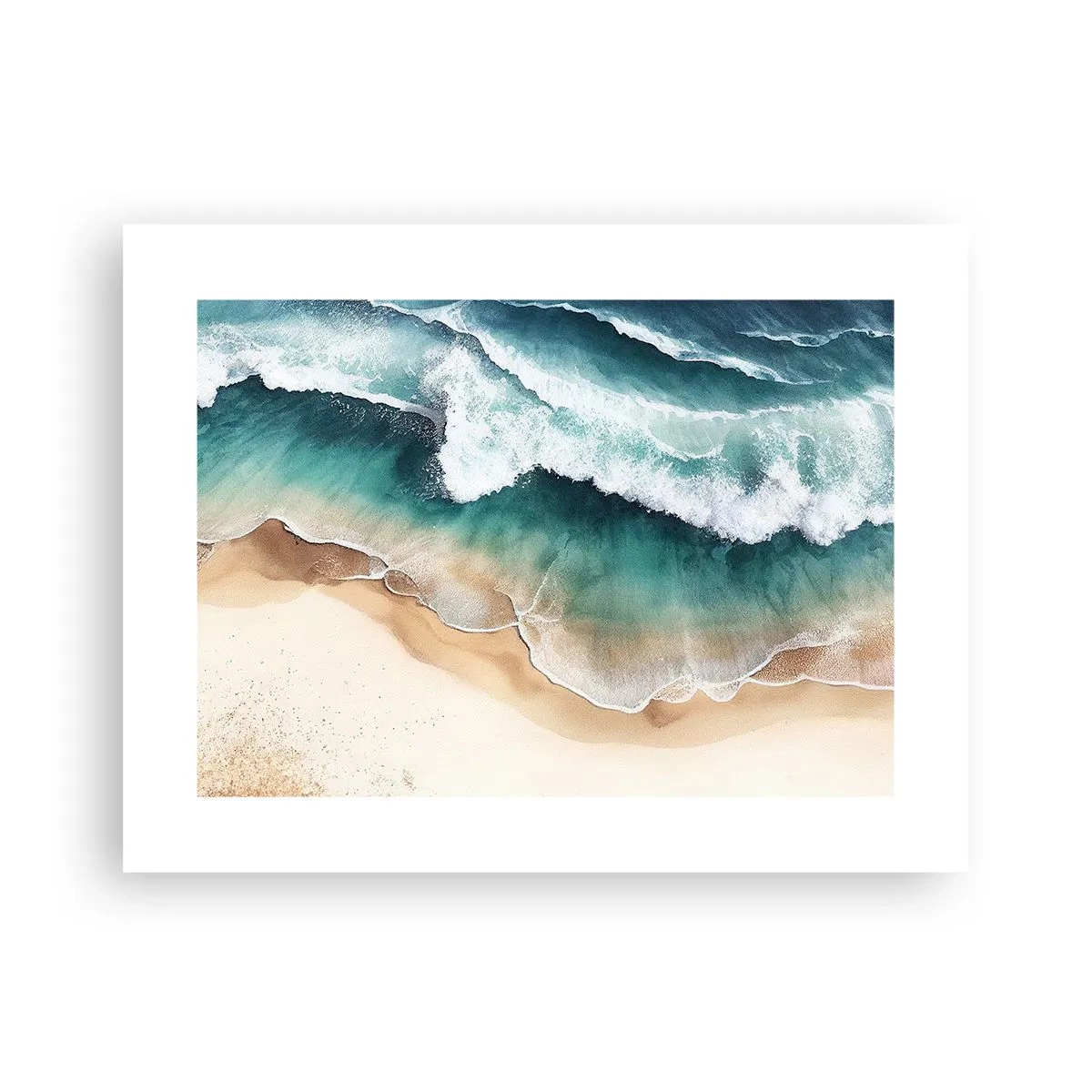 Affiche - Poster - La rencontre éternelle - 40x30 cm