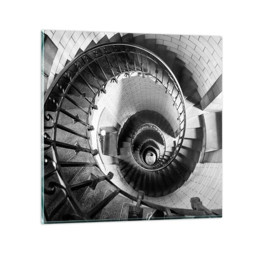 Impression sur verre - Image sur verre - De plus en plus haut - 40x40 cm