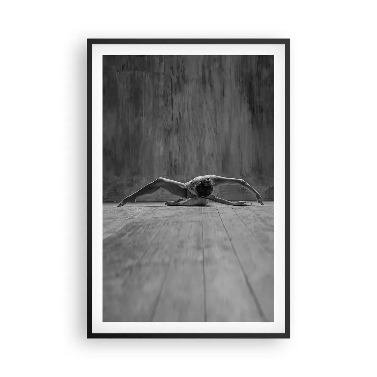 Affiche dans un cadre noir - Poster - Symétrie trouvée - 61x91 cm