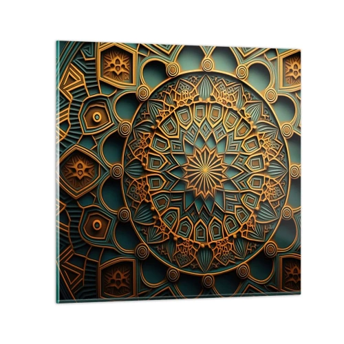Impression sur verre - Image sur verre - Dans une ambiance arabe - 30x30 cm