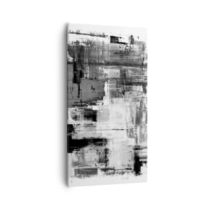 Impression sur toile - Image sur toile - Le gris est beau - 55x100 cm