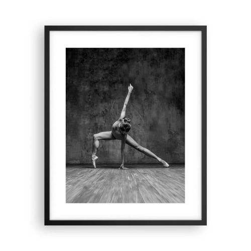 Affiche dans un cadre noir - Poster - Balance idéale - 40x50 cm