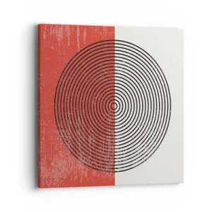 Impression sur toile - Image sur toile - Dans le mille - 40x40 cm