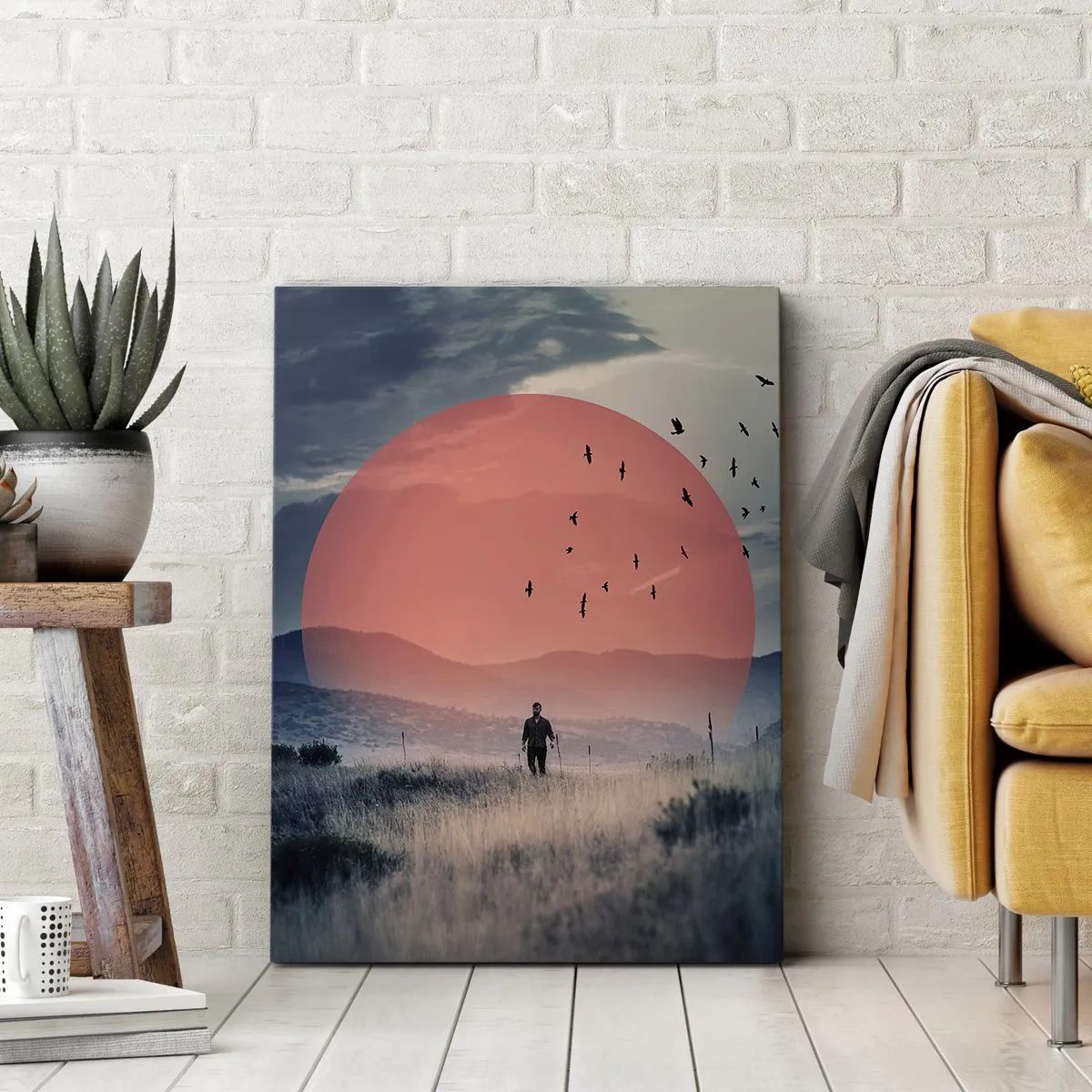 Impression sur toile - Image sur toile - Dans ses éléments - 70x100 cm