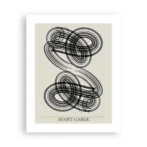 Affiche - Poster - C'est venu spontanément - 40x50 cm
