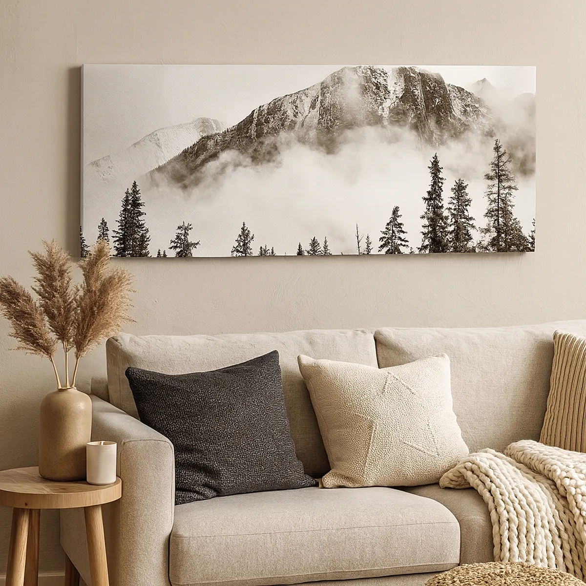 Impression sur toile - Image sur toile - Seigneur de granite - 30x30 cm