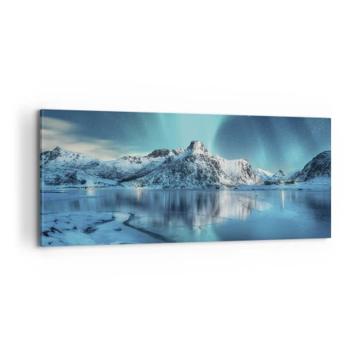 Impression sur toile - Image sur toile - Nuit de lumières - 100x40 cm