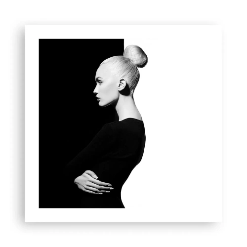 Affiche - Poster - Tout simplement une femme - 50x50 cm