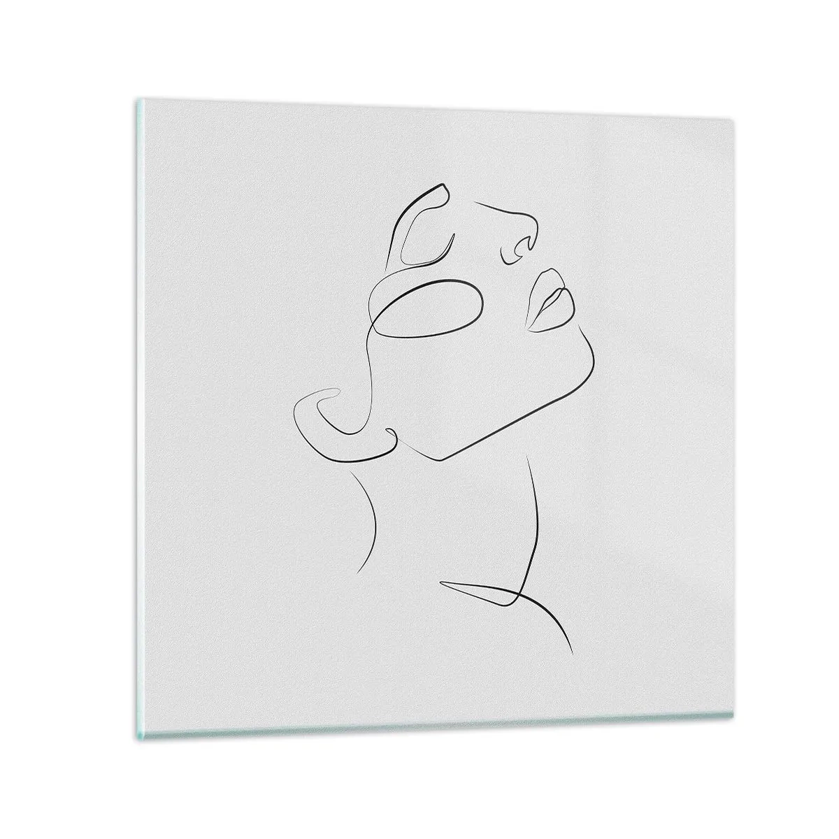 Impression sur verre - Image sur verre - Méandre du rêve - 50x50 cm