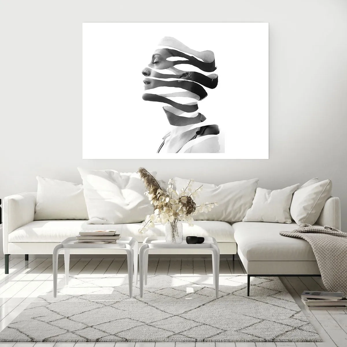 Affiche - Poster - Portrait surréaliste - 91x61 cm