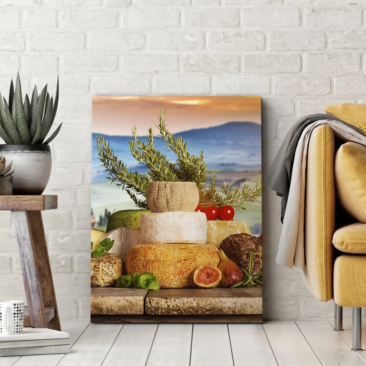 Impression sur toile - Image sur toile - La joie de vivre à l'italienne - 65x120 cm