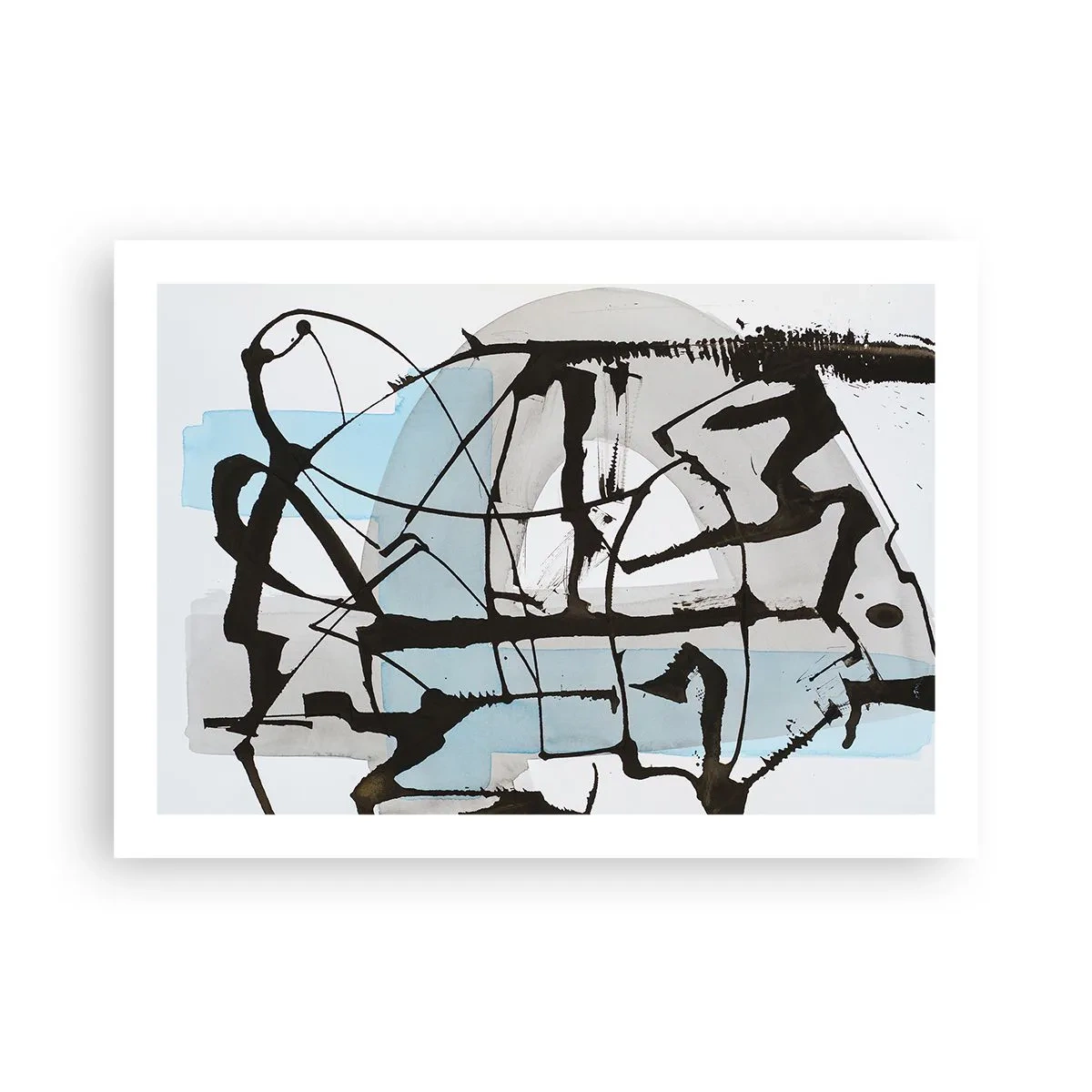 Affiche - Poster - Bleu malgré tout - 70x50 cm