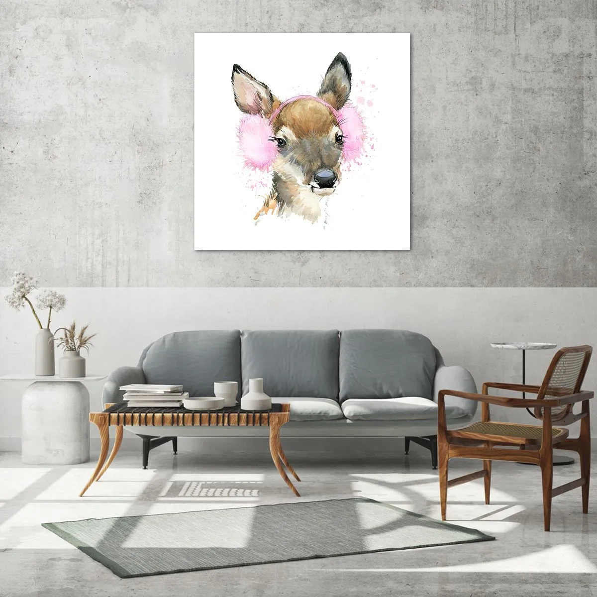 Impression sur verre - Image sur verre - Et le gel n'effraie plus - 40x40 cm