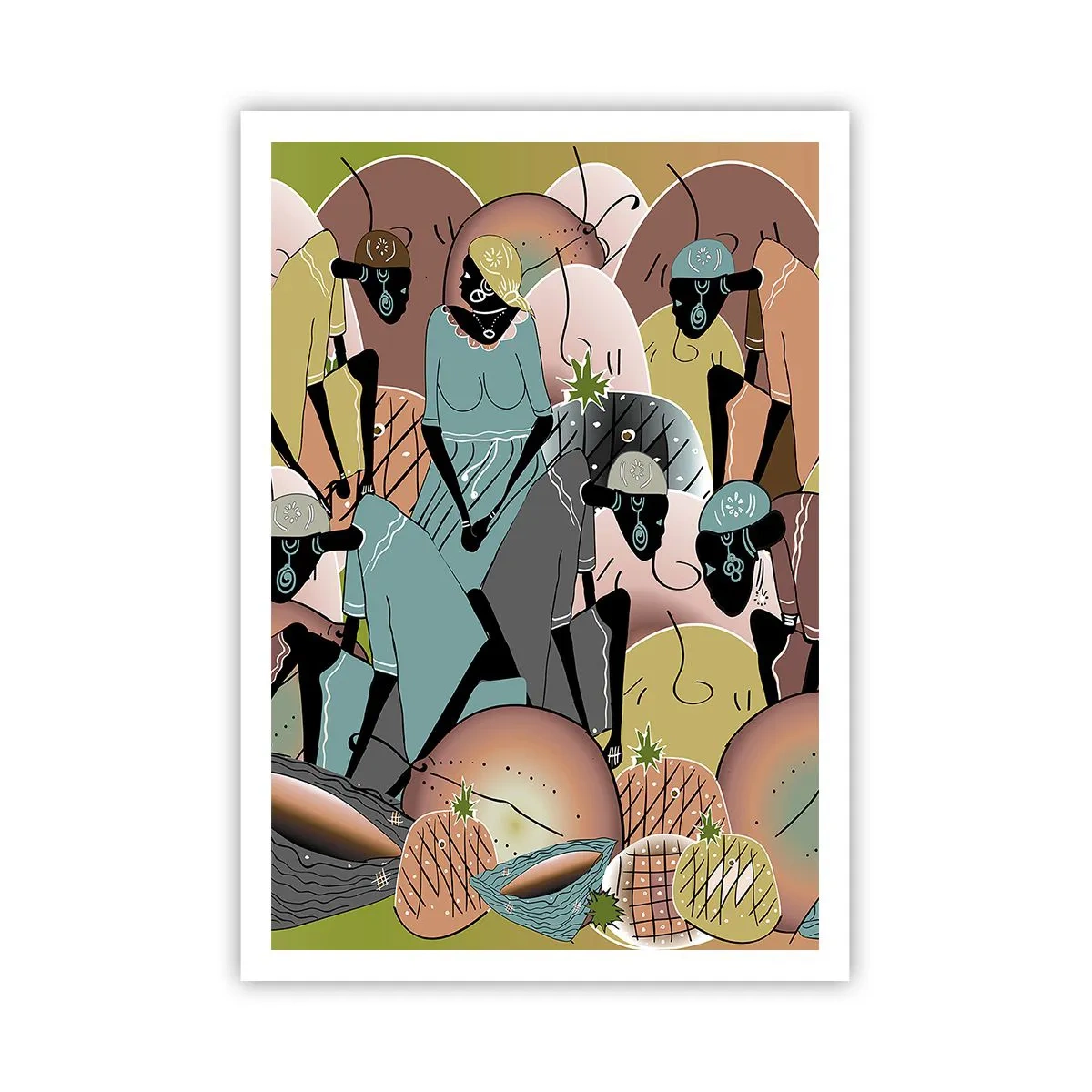 Affiche - Poster - De grandes fêtes arrivent - 70x100 cm