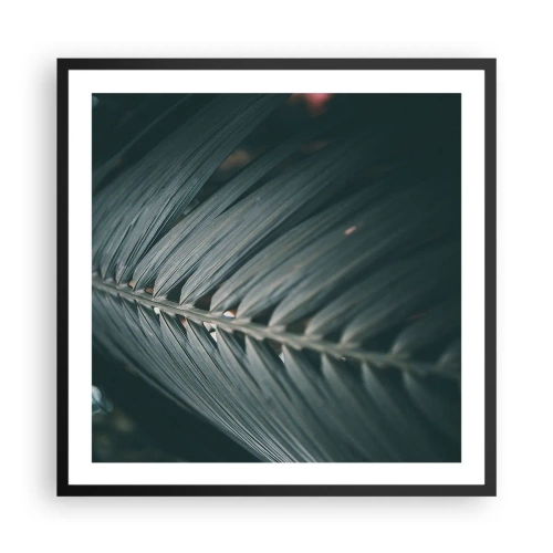 Affiche dans un cadre noir - Poster - Précision de la nature - 60x60 cm