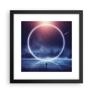 Affiche dans un cadre noir - Poster - Ils sont déjà là... - 30x30 cm