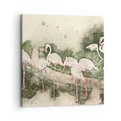 Impression sur toile - Image sur toile - Rêve exotique - 70x70 cm