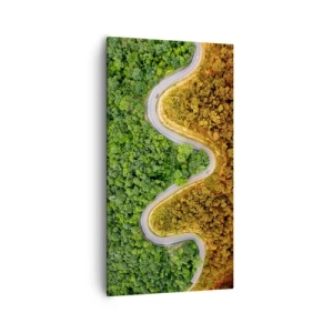 Impression sur toile - Image sur toile - Frontieres et differences - 55x100 cm