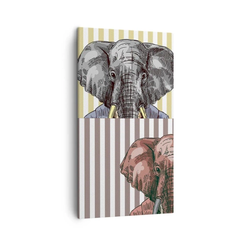 Impression sur toile - Image sur toile - Élégant par nature - 45x80 cm