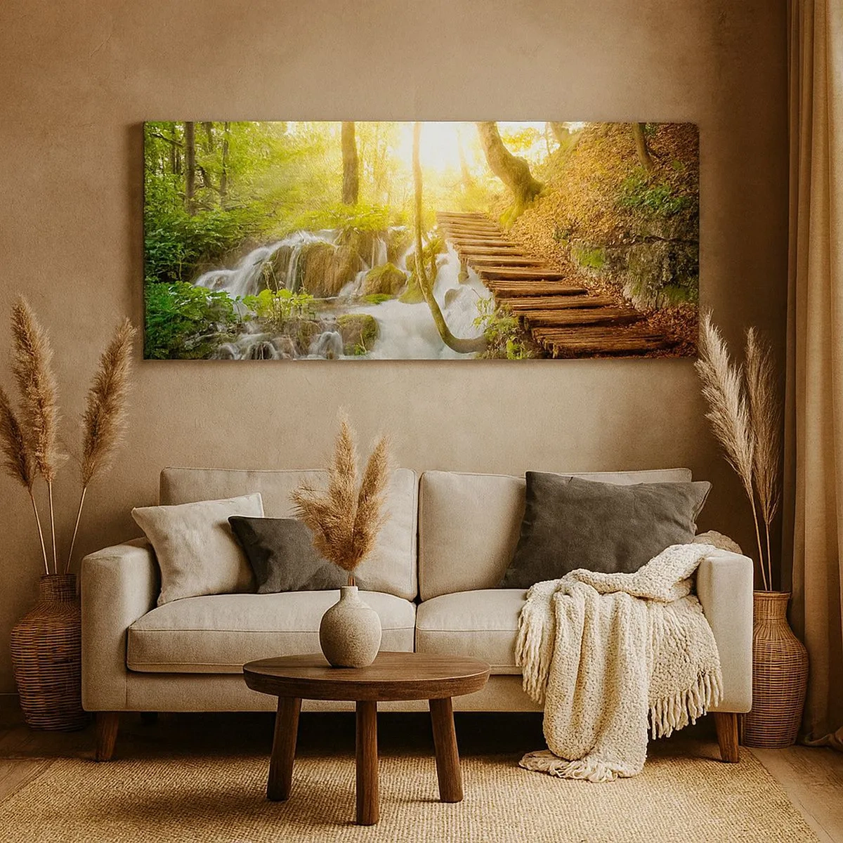 Impression sur toile - Image sur toile - Une fraîcheur tant désirée - 100x40 cm