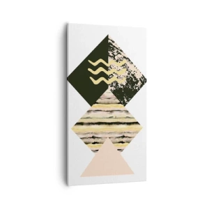 Impression sur toile - Image sur toile - Pas si simple - 55x100 cm