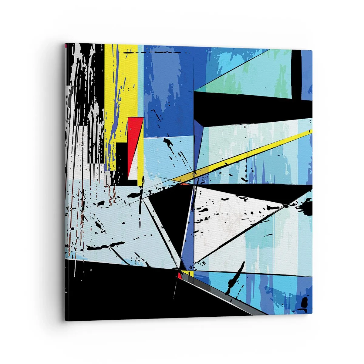 Impression sur toile - Image sur toile - Regardez le monde sous un certain angle… - 70x70 cm