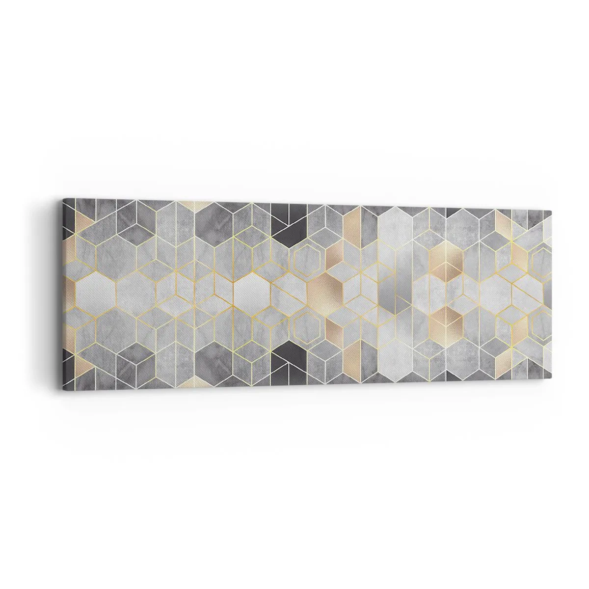 Impression sur toile - Image sur toile - Composition de diamants - 90x30 cm