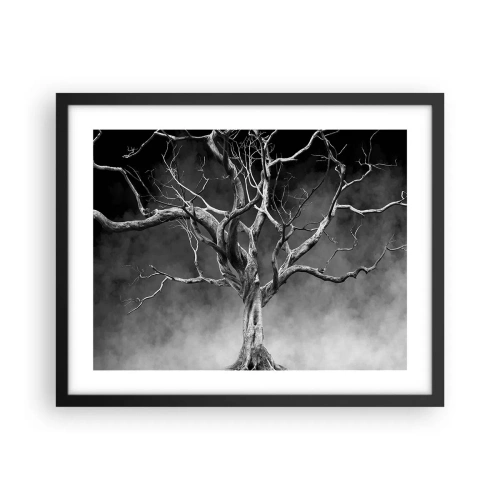 Affiche dans un cadre noir - Poster - Primordial et sacré - 50x40 cm