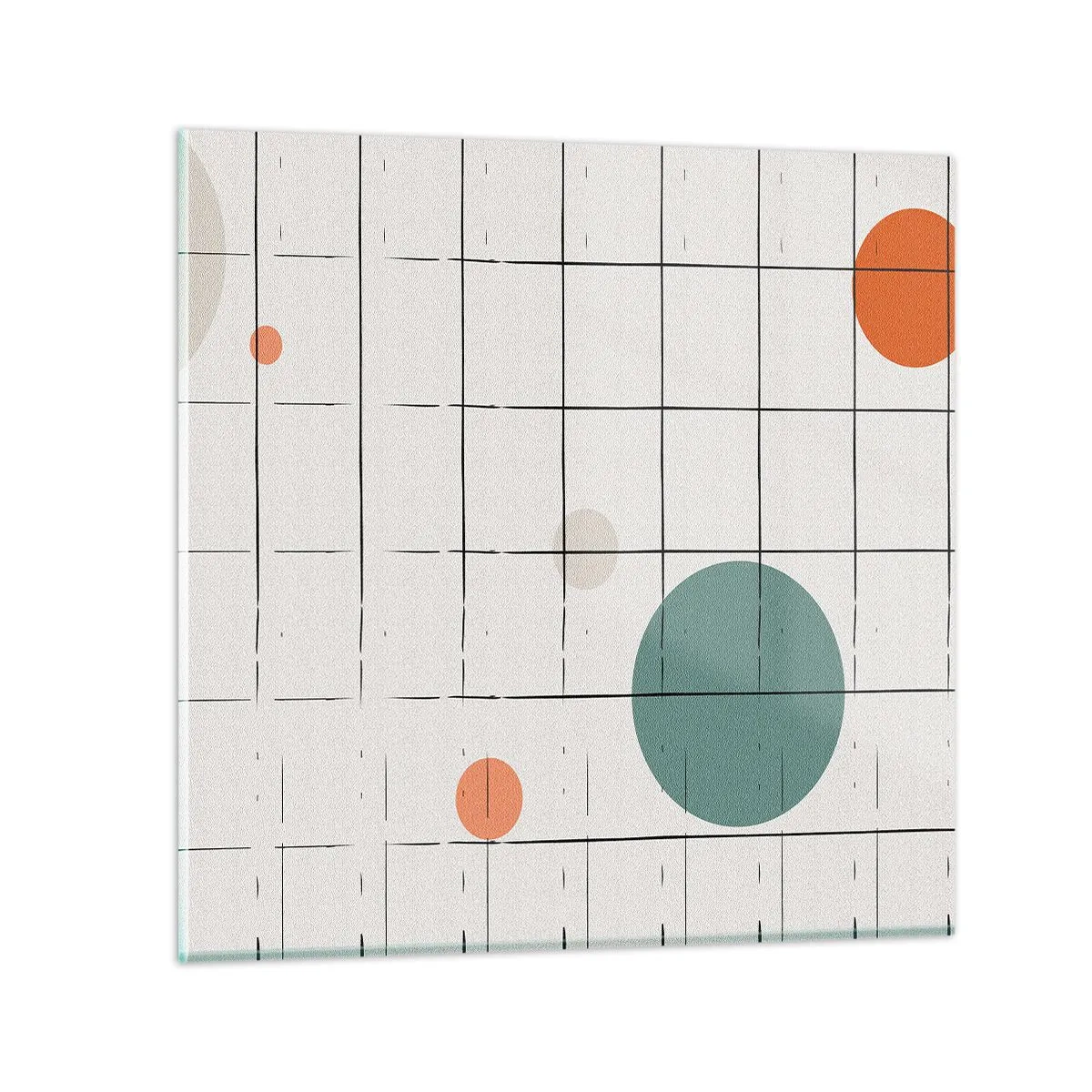 Impression sur verre - Image sur verre - Piégé. Nous ou eux ? - 60x60 cm