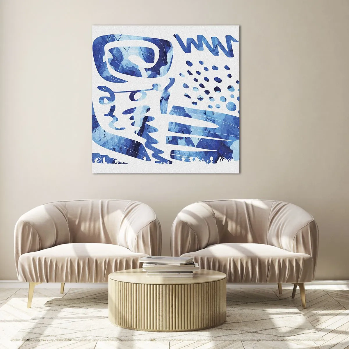 Impression sur verre - Image sur verre - Retour aux racines - 70x70 cm