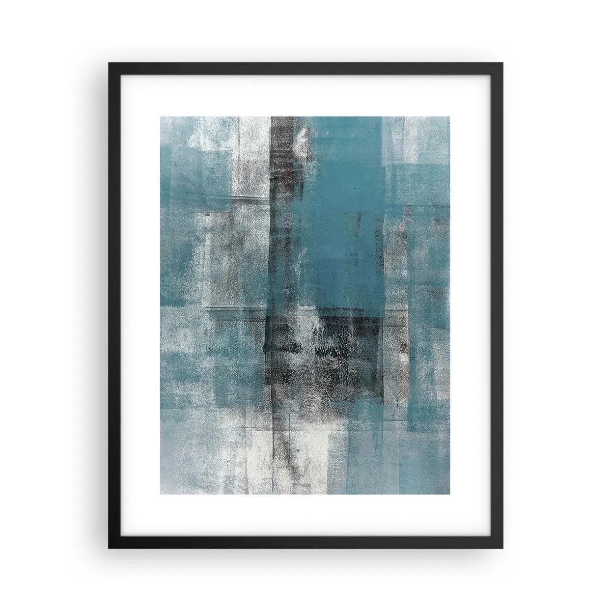 Affiche dans un cadre noir - Poster - Eau et air - 40x50 cm