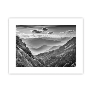 Affiche - Poster - Jusqu'à l'horizon - 40x30 cm