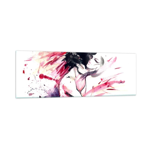 Impression sur verre - Image sur verre - Un accomplissement amoureux - 90x30 cm