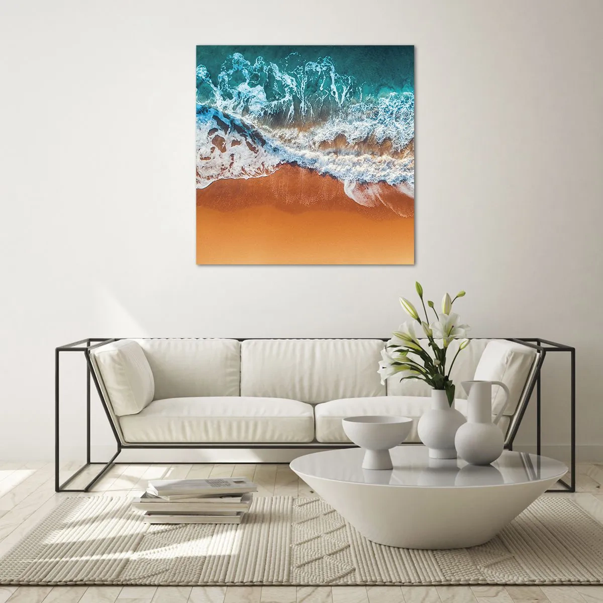 Impression sur verre - Image sur verre - Toujours ensemble - 40x40 cm