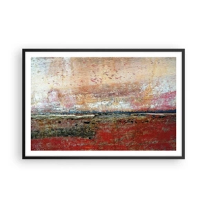 Affiche dans un cadre noir - Poster - C'est peut-être la mer - 91x61 cm