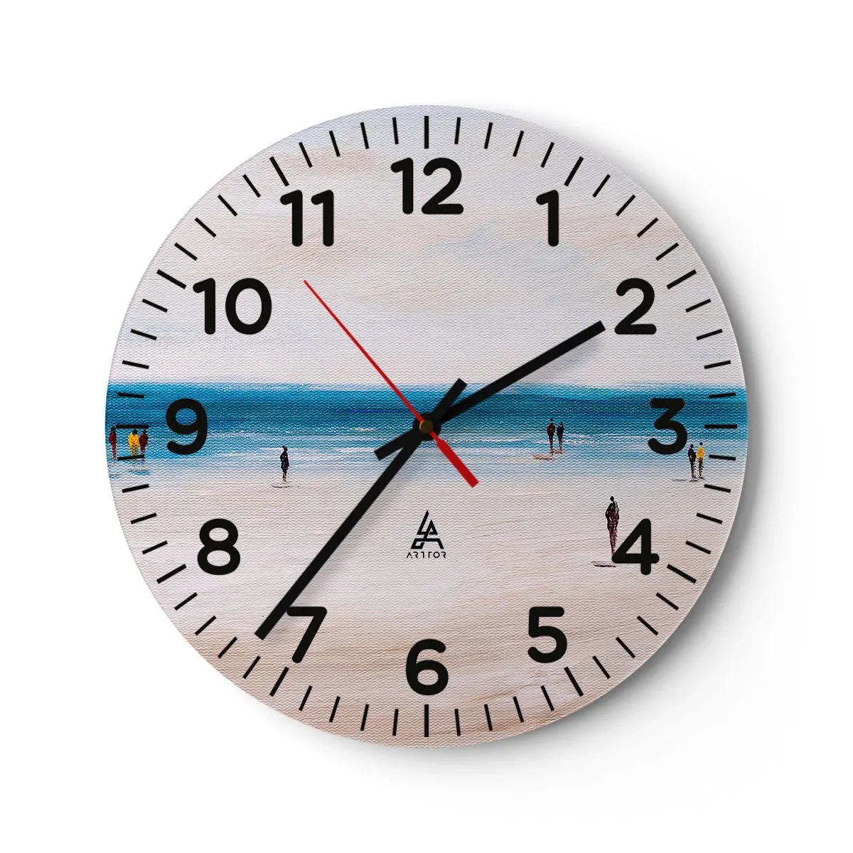 Horloge murale - Pendule murale - Un besoin naturel - 40x40 cm