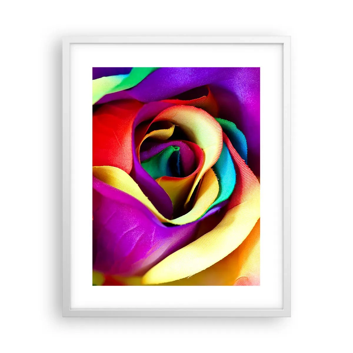 Affiche dans un cadre blanc - Poster - Ce n'est pas possible - 40x50 cm