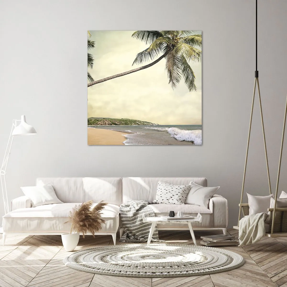 Impression sur toile - Image sur toile - Rêve tropical - 30x30 cm