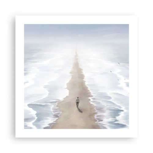 Affiche - Poster - Un brillant avenir - 50x50 cm