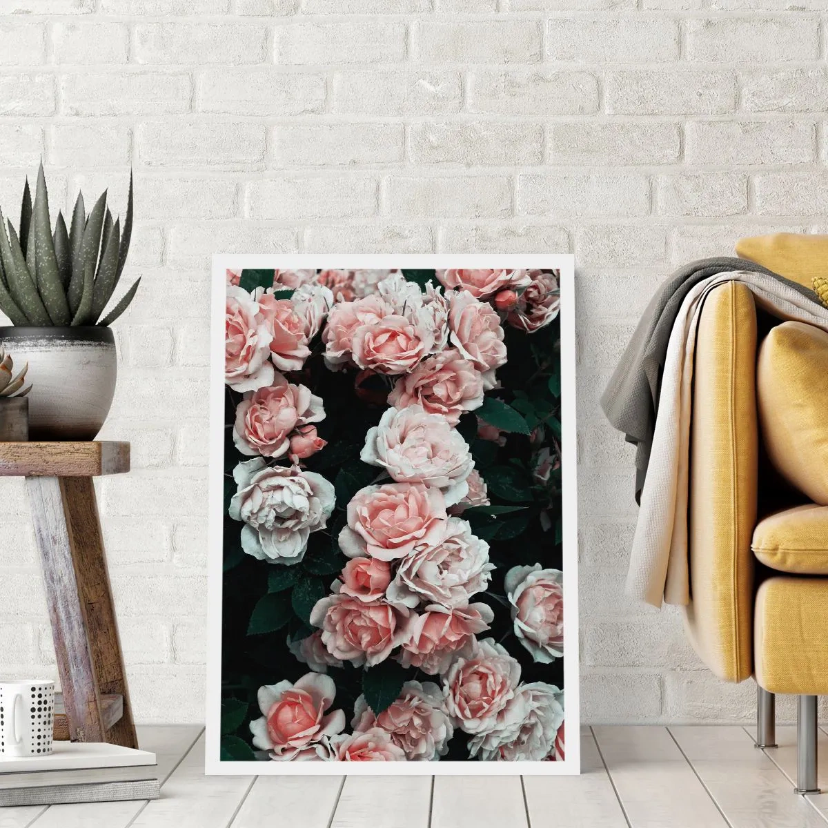 Affiche - Poster - Ensemble de rose - 40x50 cm