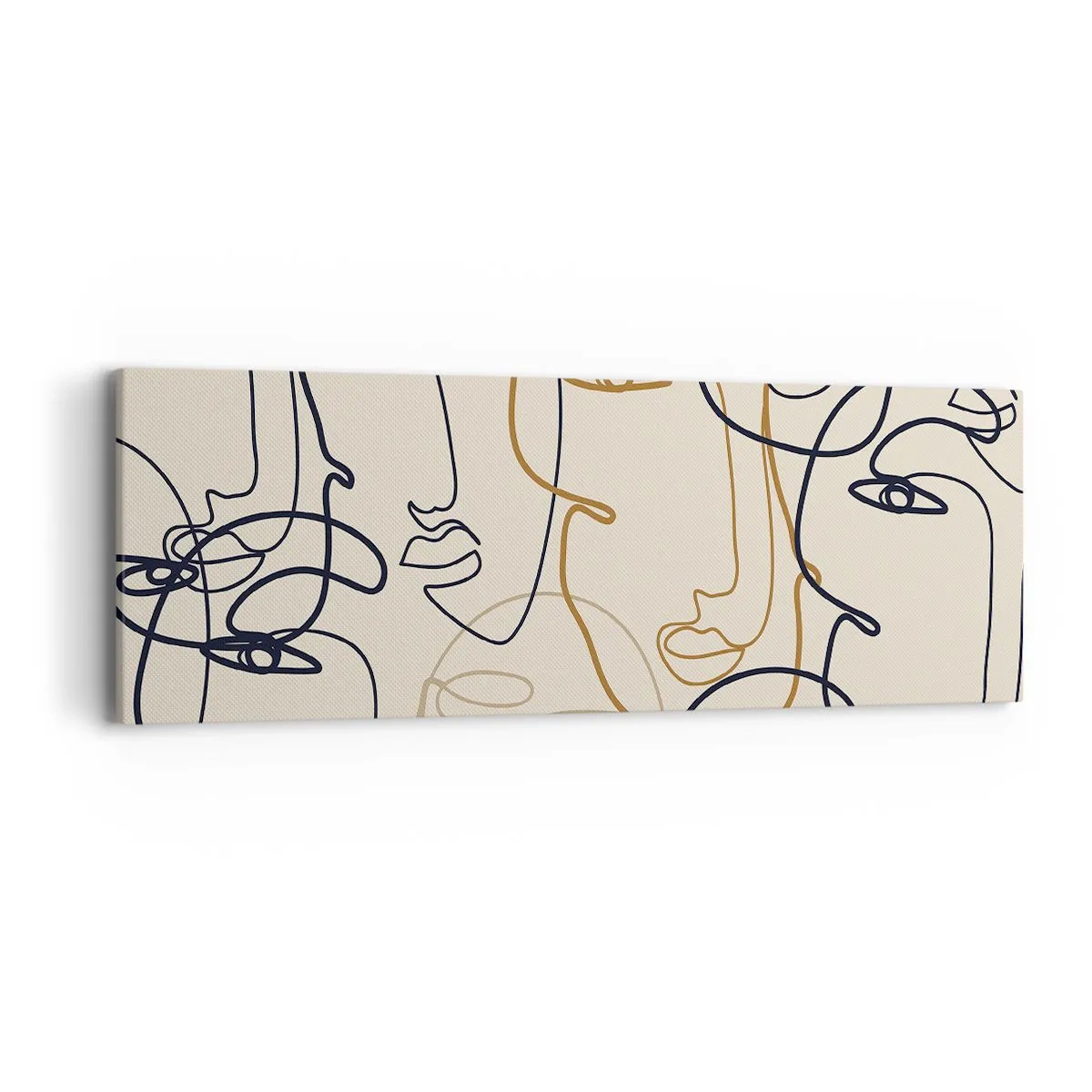 Impression sur toile - Image sur toile - Portrait multiplié - 90x30 cm